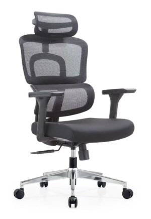 Ergonomic Office Chairckk03b with lumbar support on display at Yu Furniture in Pretoria, Gauteng.