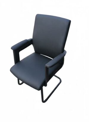 Ergonomic Visitors Chairckk52b with lumbar support on display at Yu Furniture in Pretoria, Gauteng.