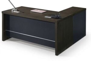 L shape wooden desk stylish - Yu Furniture Pretoria
