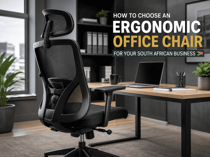 How to Choose an Ergonomic Office Chair for Your South African Business