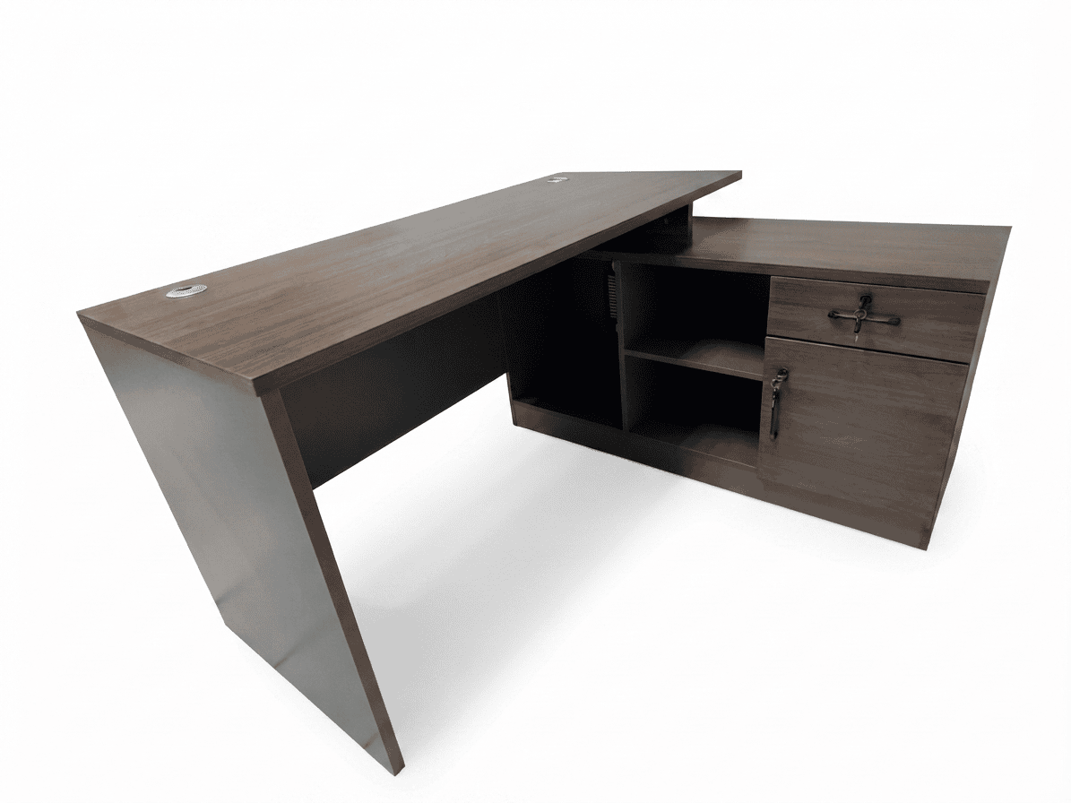 Office / Study Desk L-Shape 1.4m/140cm (DLL0114) - Image 2