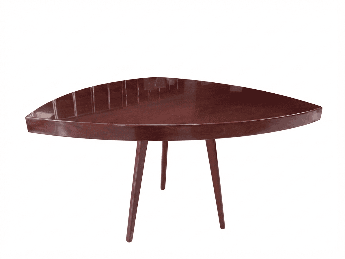 Boardroom Table-Mahogany veneer-1.2m/120cm Triangle Meeting Table(MEE0312)